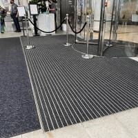 alfombrillas de puerta de entrada de aluminio empotradas